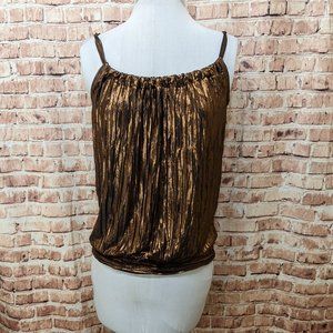 H&M Halter Tank Top Shimmery Size Small